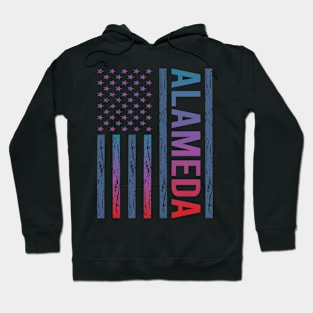 Blue Red Flag - Alameda Hoodie